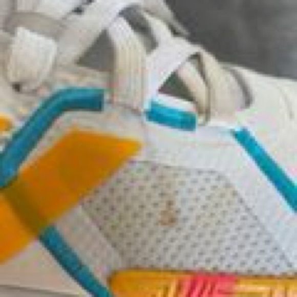 Adidas Court Vision 2.0 Rainbow Sole Art FZ1375 basketball shoes. Sz 7 men’s. main image 13